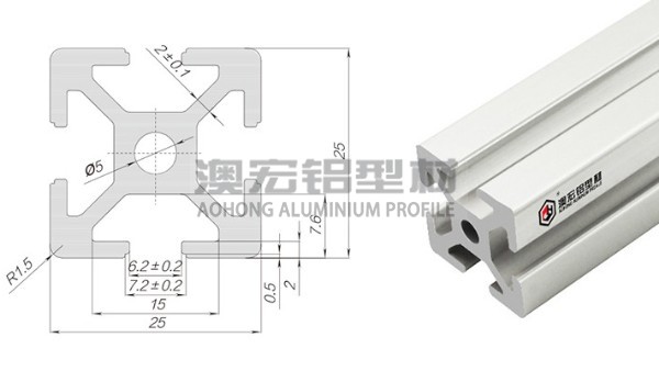 2525歐標工業(yè)鋁型材