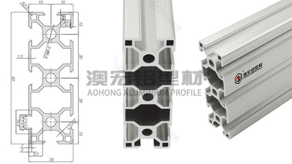 歐標(biāo)工業(yè)鋁型材3090介紹